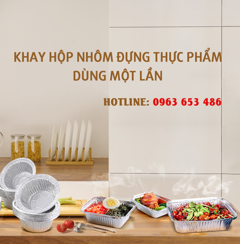 Khay nhôm tròn